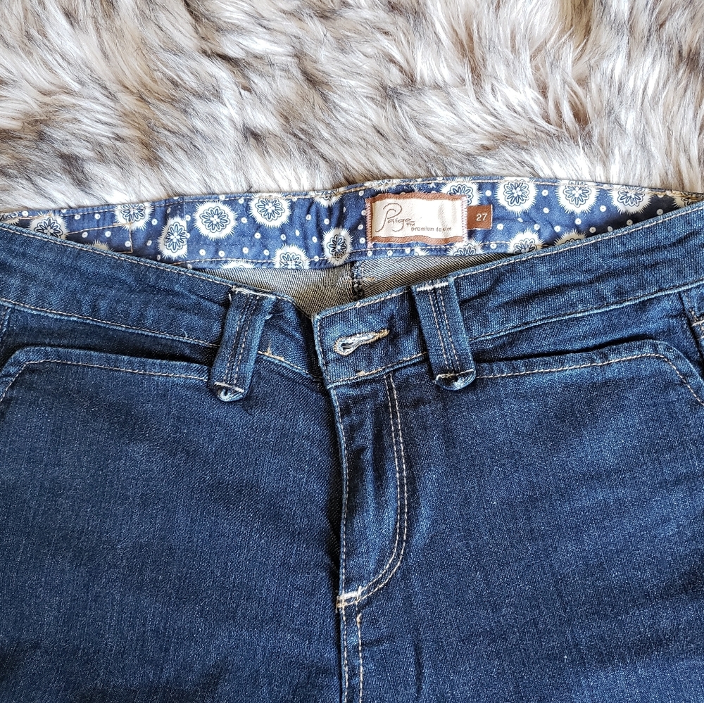 Denim jeans  wide bottum"Paige" from Nordstrom
